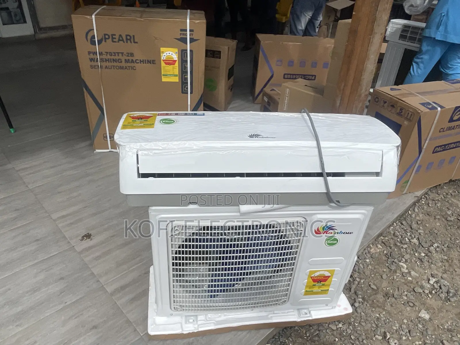 Non Inverter Rainbow 1.5hp R410a Split Air Conditioner