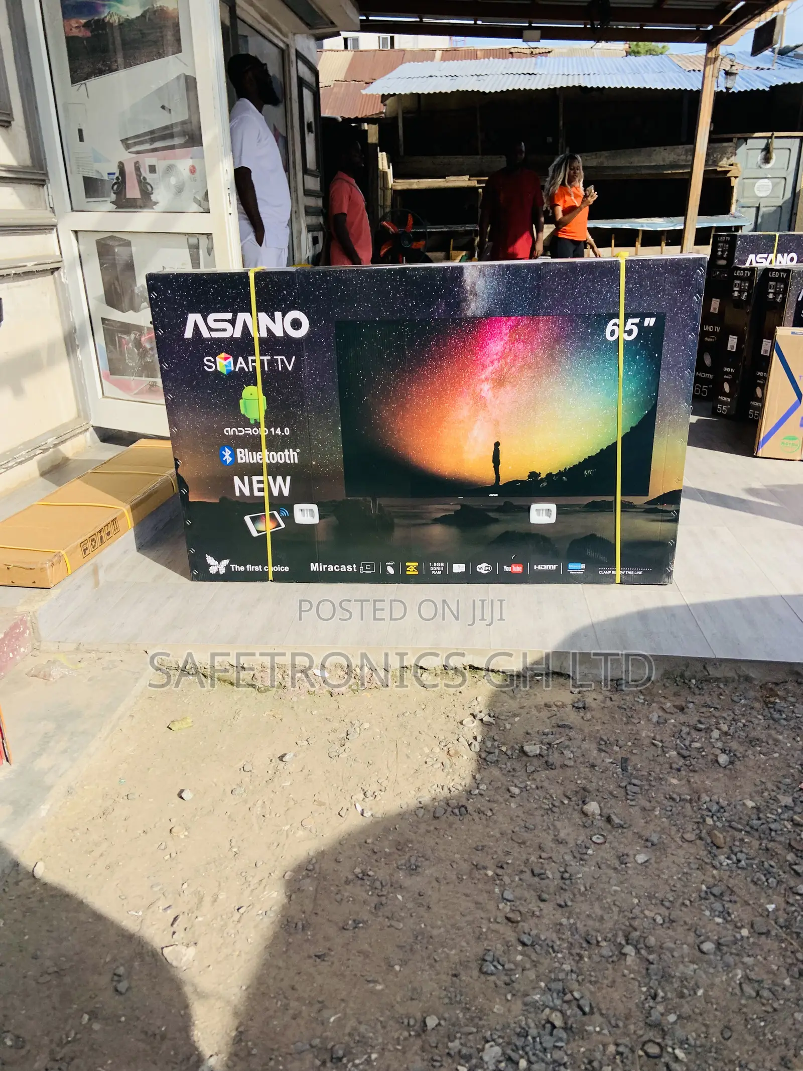 Brand New Asano Smart Led Uhd 65 Inch Tv