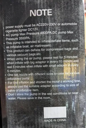Electric Air Pump,Portable Air Pump