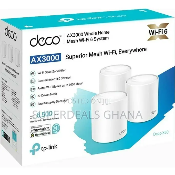 Tp-link Deco X50 Dual-band Wi-fi 6 Mesh Router