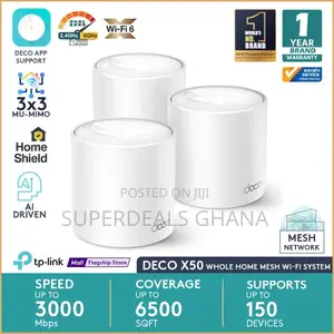 Tp-link Deco X50 Ax3000 Mesh Wi-fi System - 3 Pack