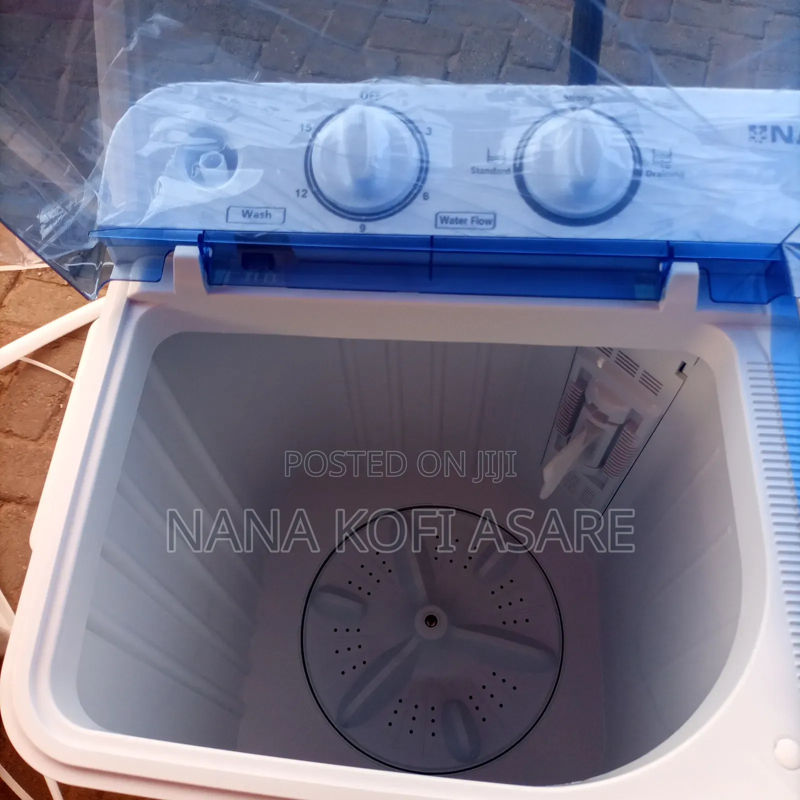 Nasco 8kg Semi Automatic Washing Machine
