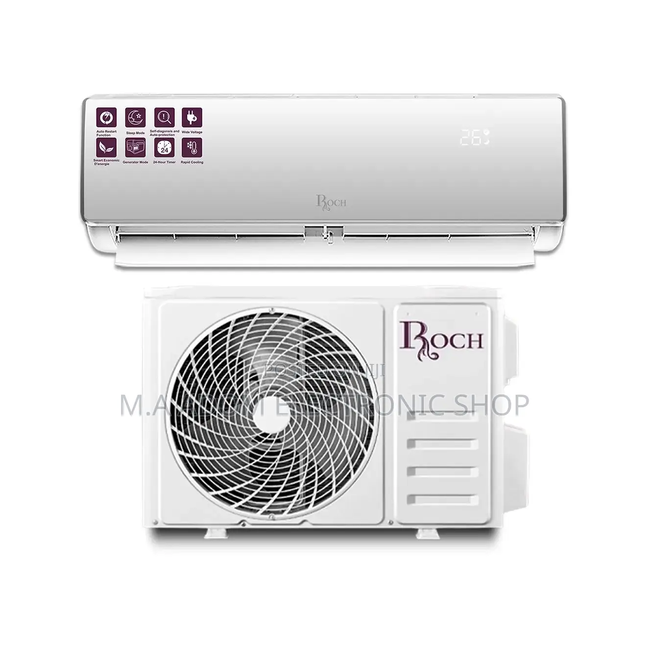 Original Roch 1.5 Air Conditioner R410gas