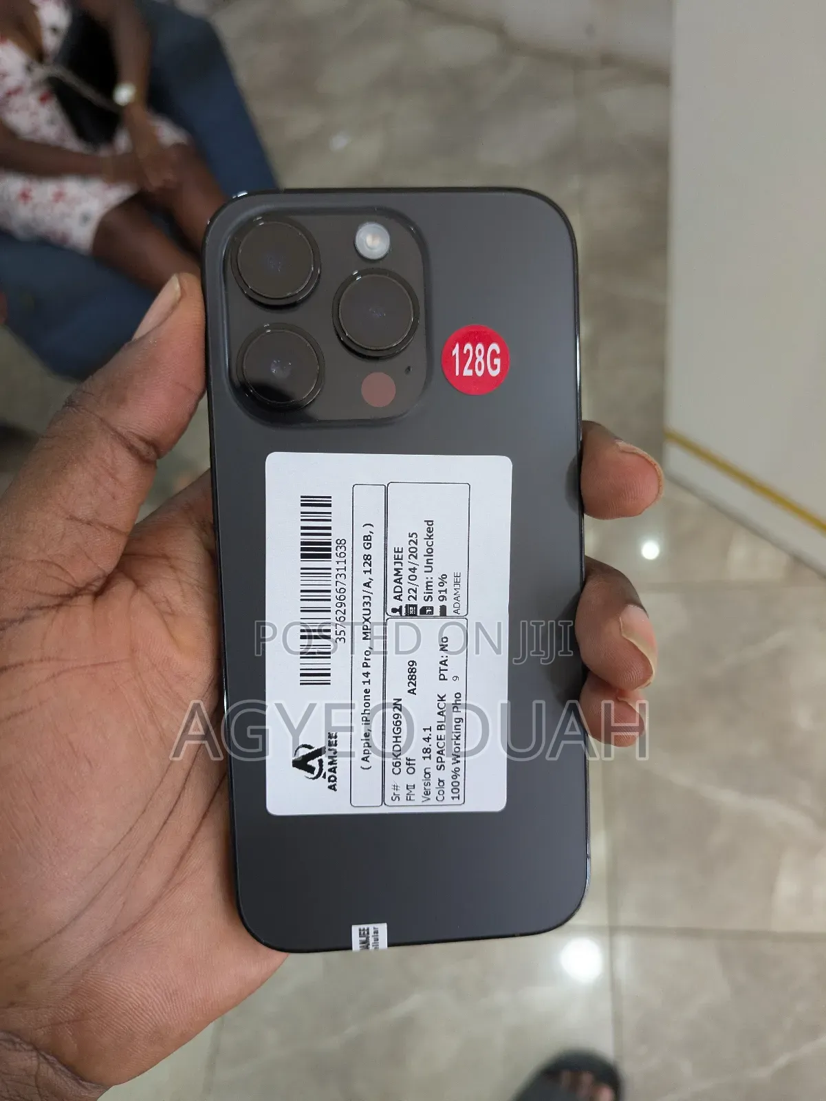 Apple iPhone 14 Pro 128 GB Black