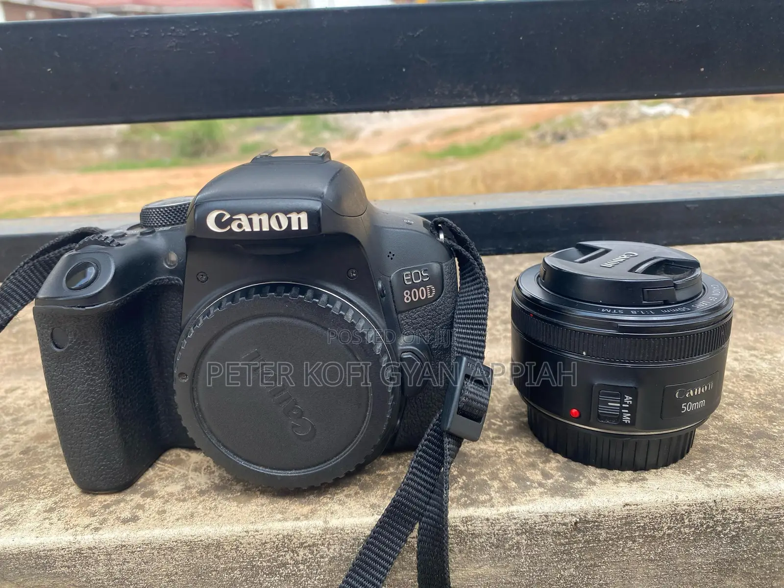 Canon 800d With 50mm Lens