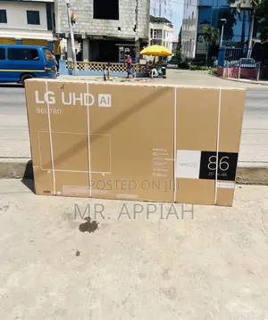 Fresh in Box Lg 86ut8000 86” Uhd Smart Screen Tv(2025)