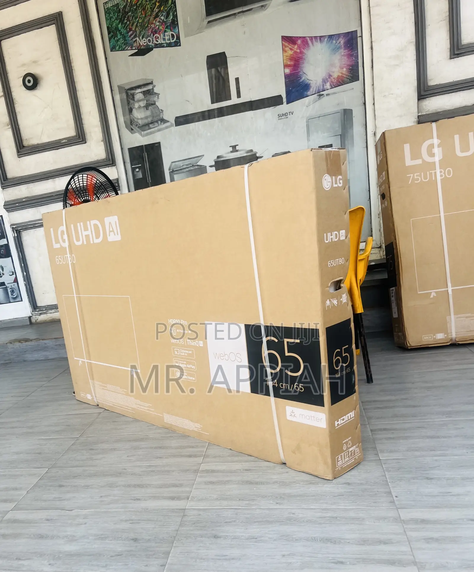 Uhd Smart Lg 65ut8000. 2024/ 2025 Model(Black)