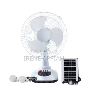 Rechargeable Solar Fans
