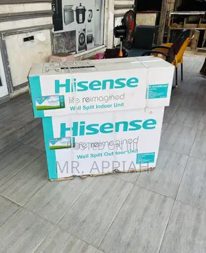 Sealed in Box Hisence 2.0hp Split Type Air Conditioner.