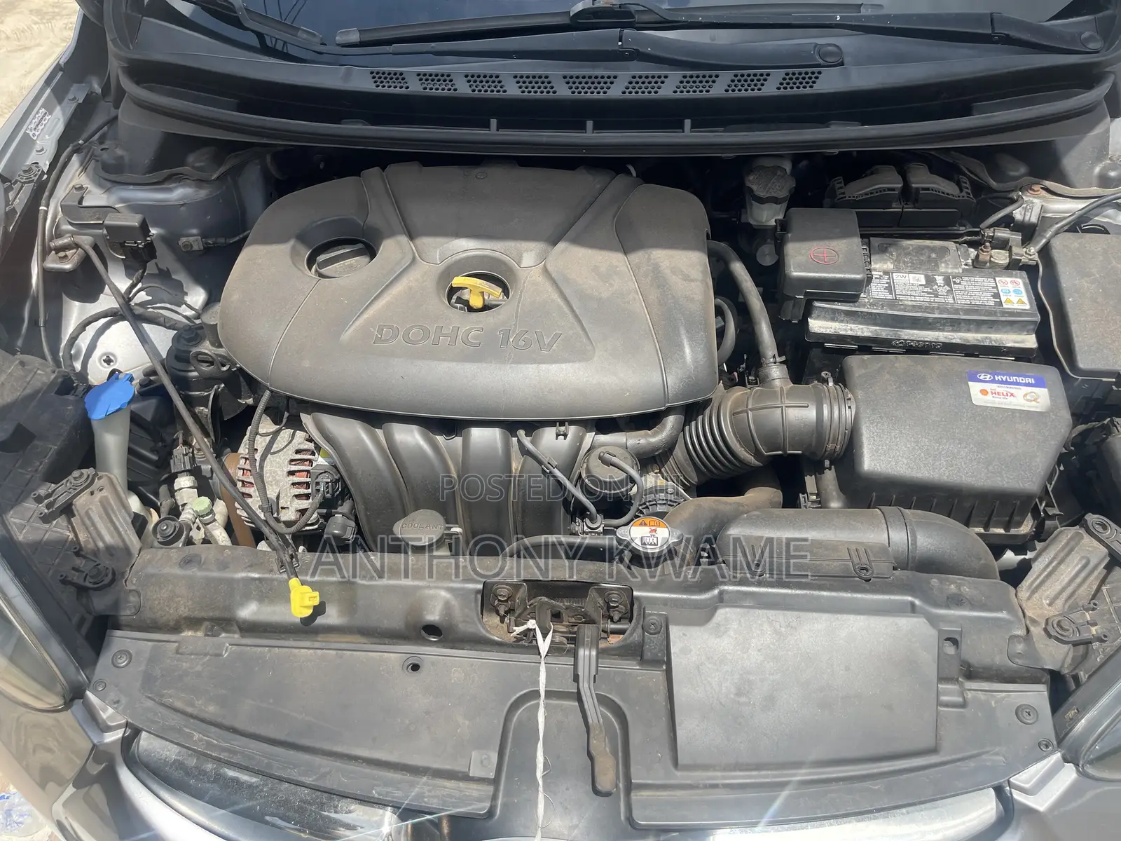 Hyundai Elantra 2013 Silver