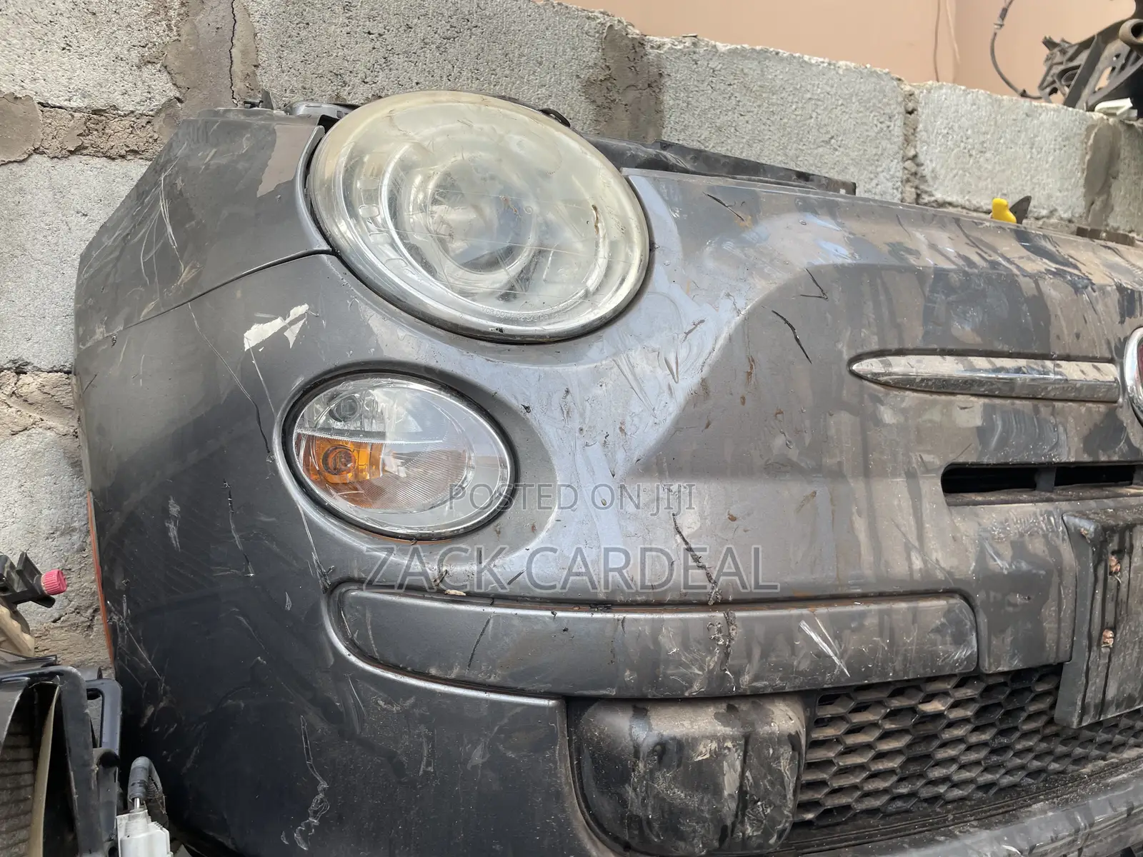 Fiat 500 Mk13 2007 Front Cut Available
