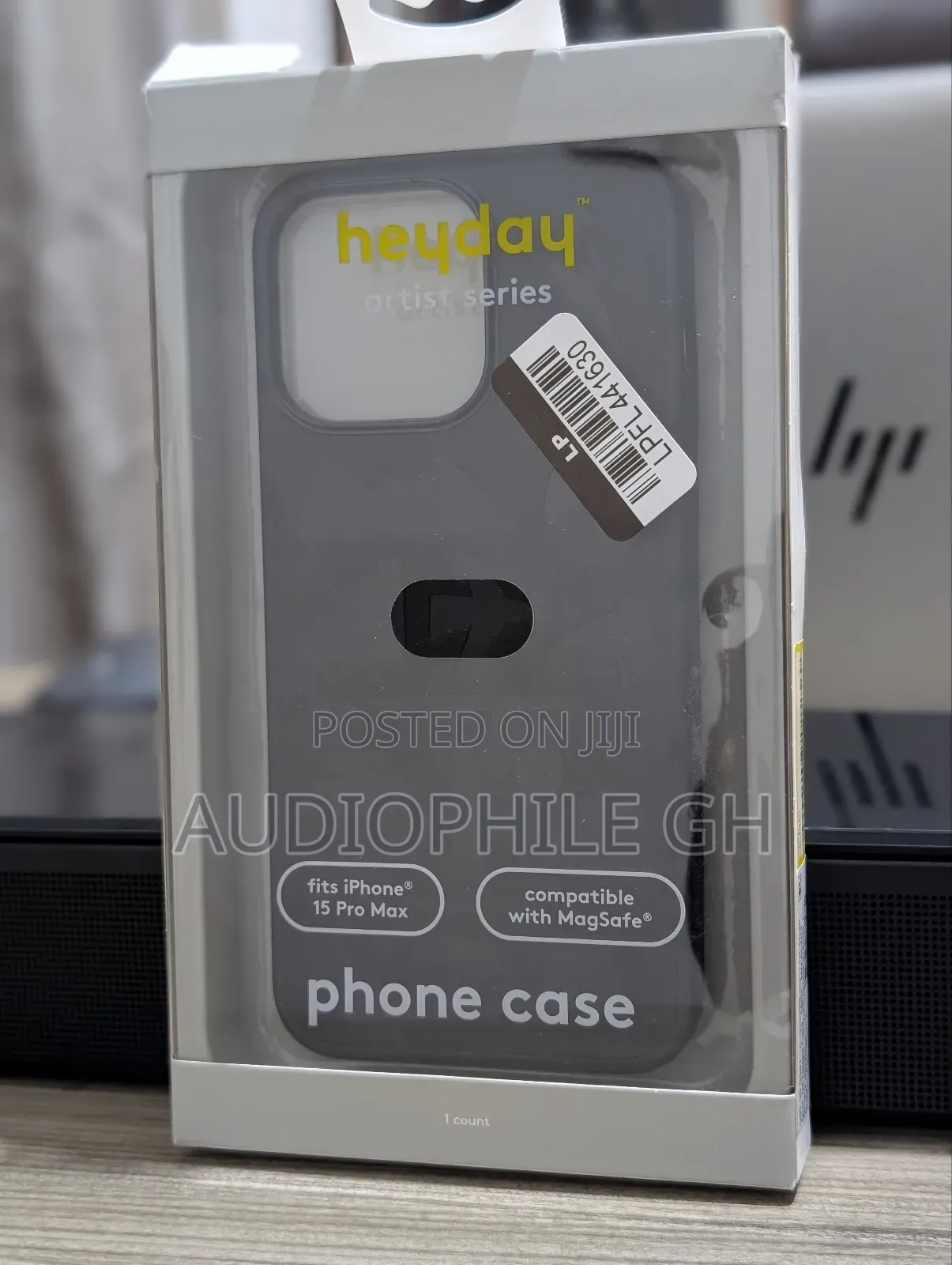 Heyday Apple iPhone 15 Pro Max Faux Leather Case With Magsaf