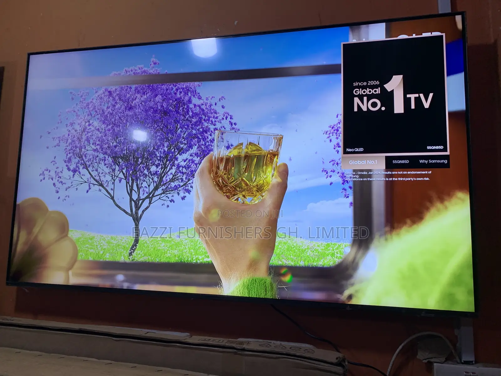 Samsung Neo Qled 55 Smart 55qn85d 2024/25 More Black Tv