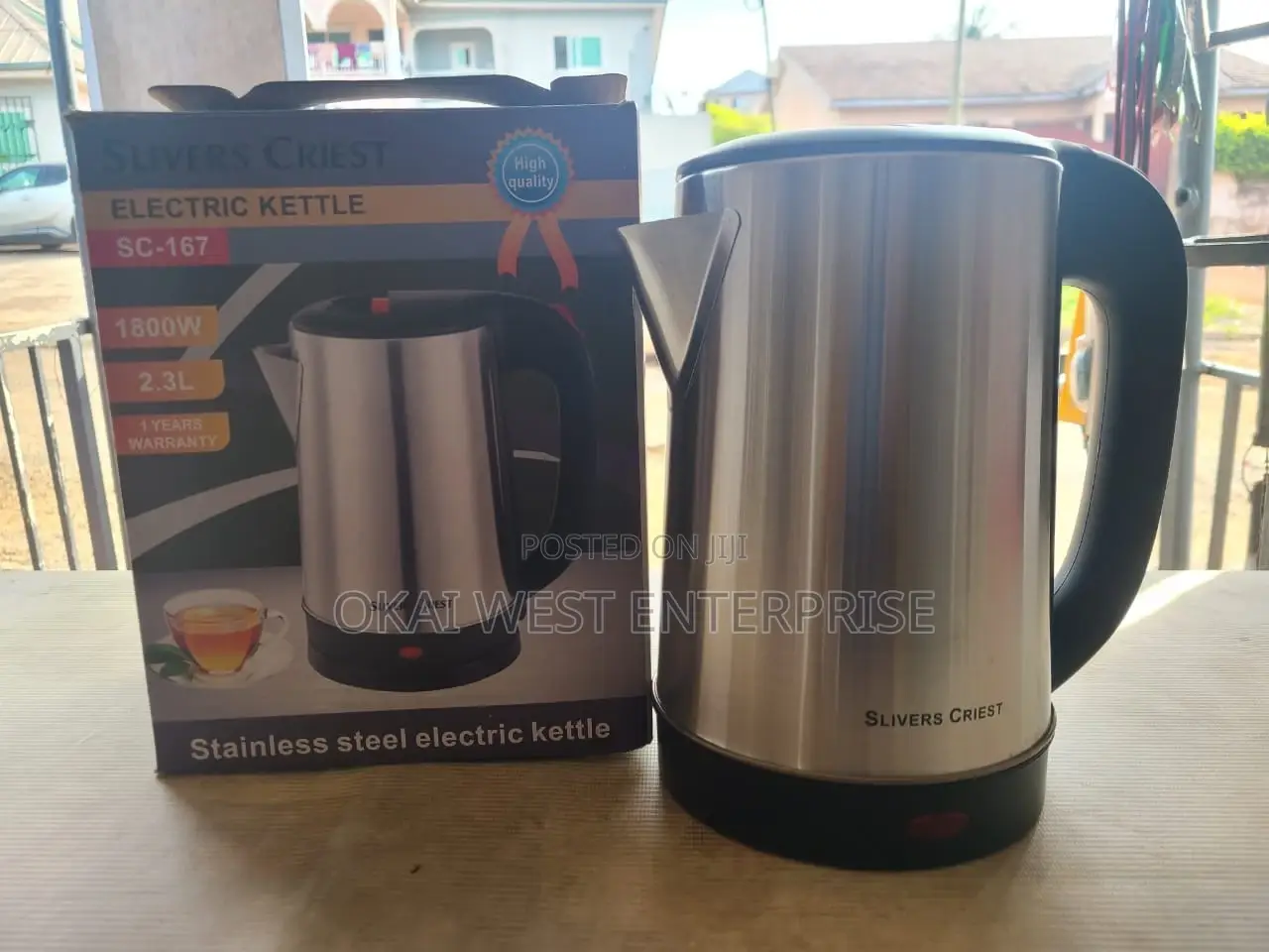 Silver Crest Electric Kettle