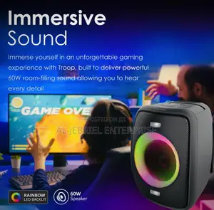 Vertux Troop 60w Gaming Speaker