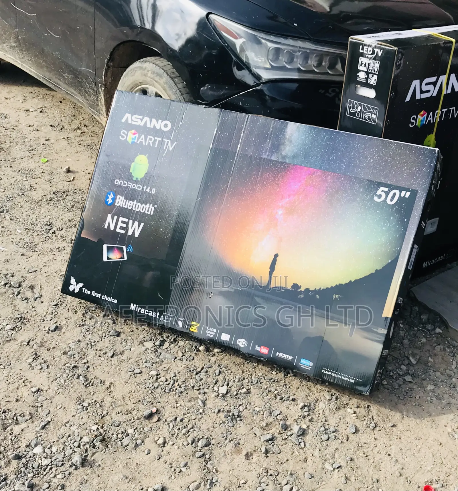 Sealed Original 50 Inch Smart Led Uhd Android Tv