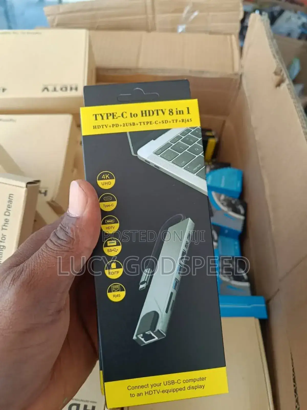 Usb Type C to Hdmi 8 in 1 Adapter