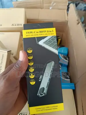 Usb Type C to Hdmi 8 in 1 Adapter
