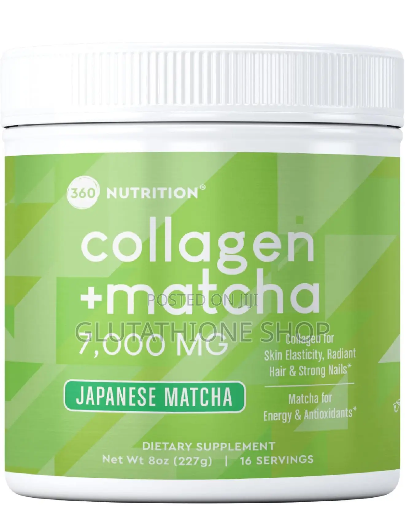 360 Nutrition Matcha Hydrolyzed Collagen Japanese Matcha