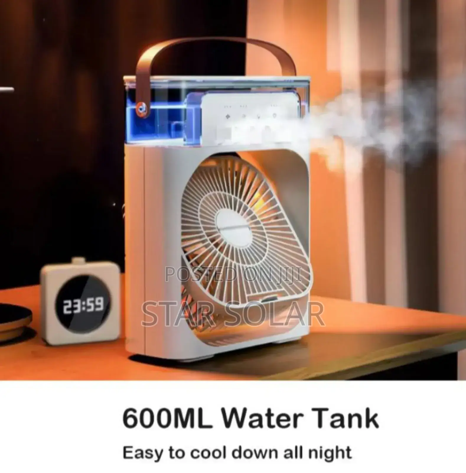 600ml Water Tank Humidifying Air Cool