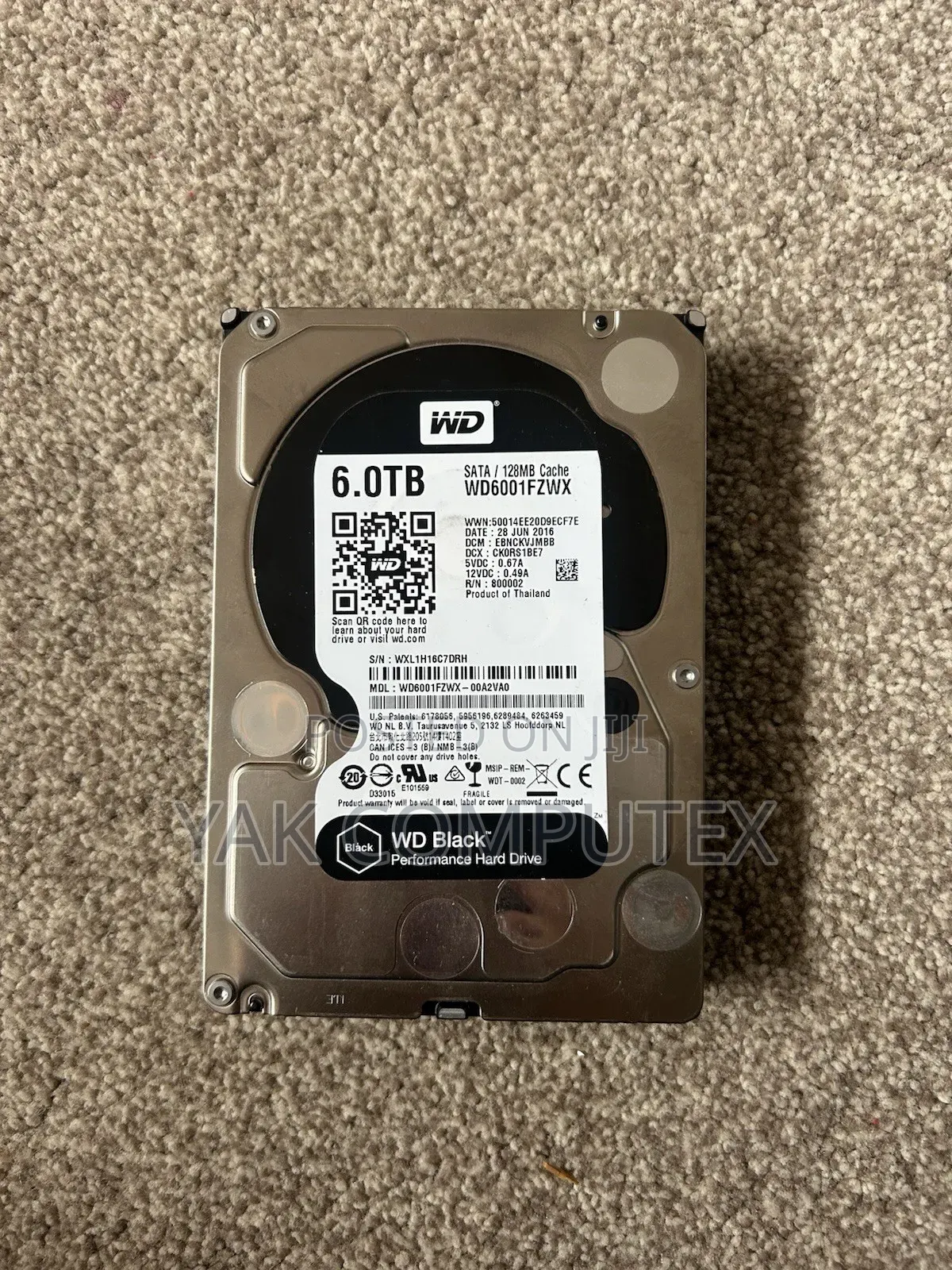 Wd Black Performance Hard Drive 6tb Sata