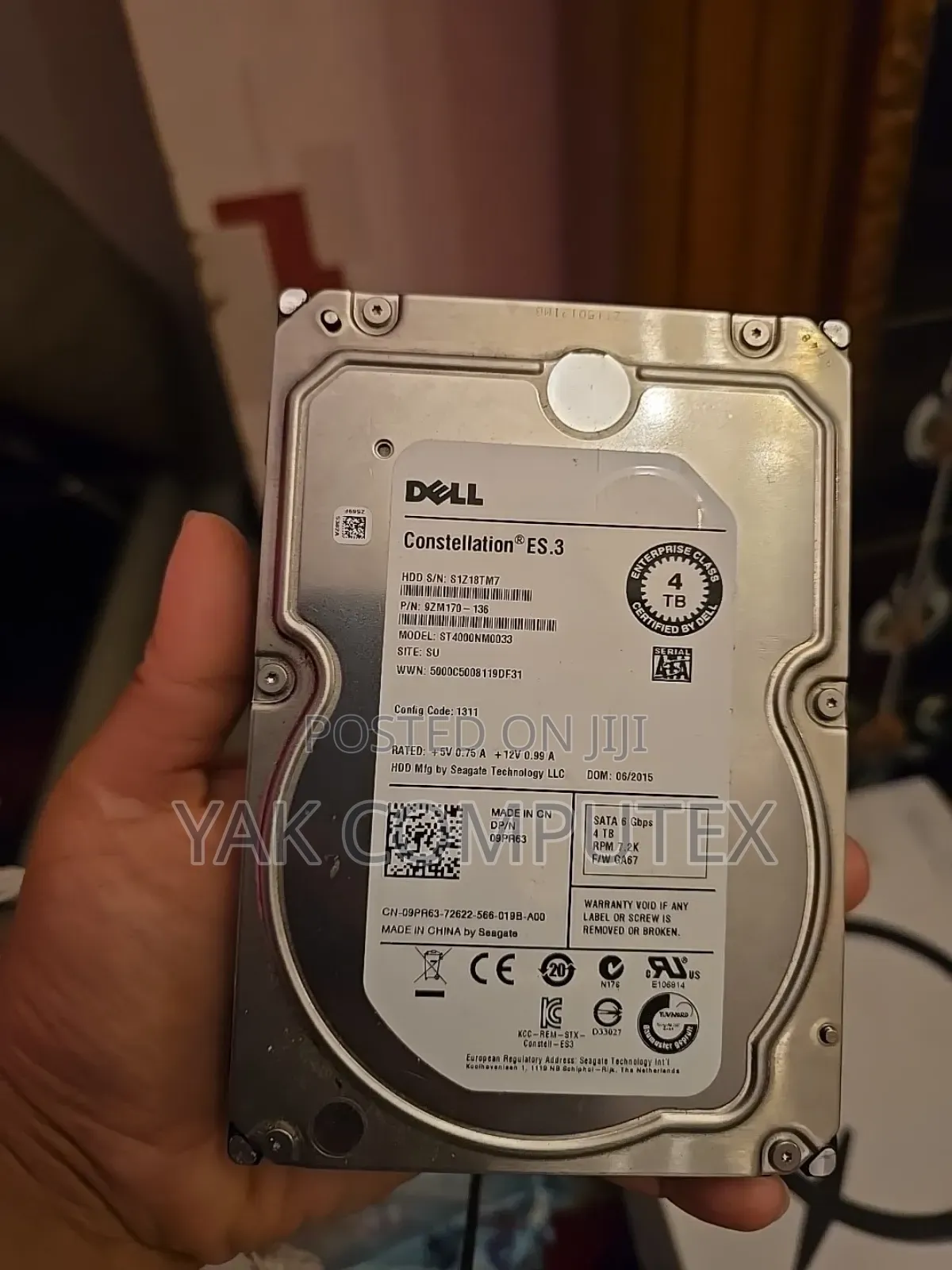 4tb Dell Exos Sata Internal Desktop Hard Drive