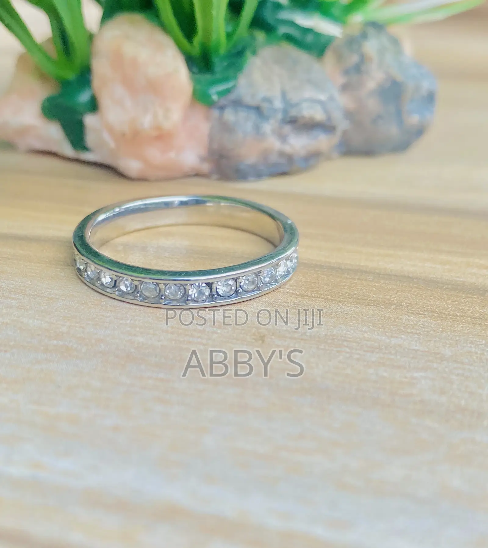 Unique Crystals Promise/Engagement Ring
