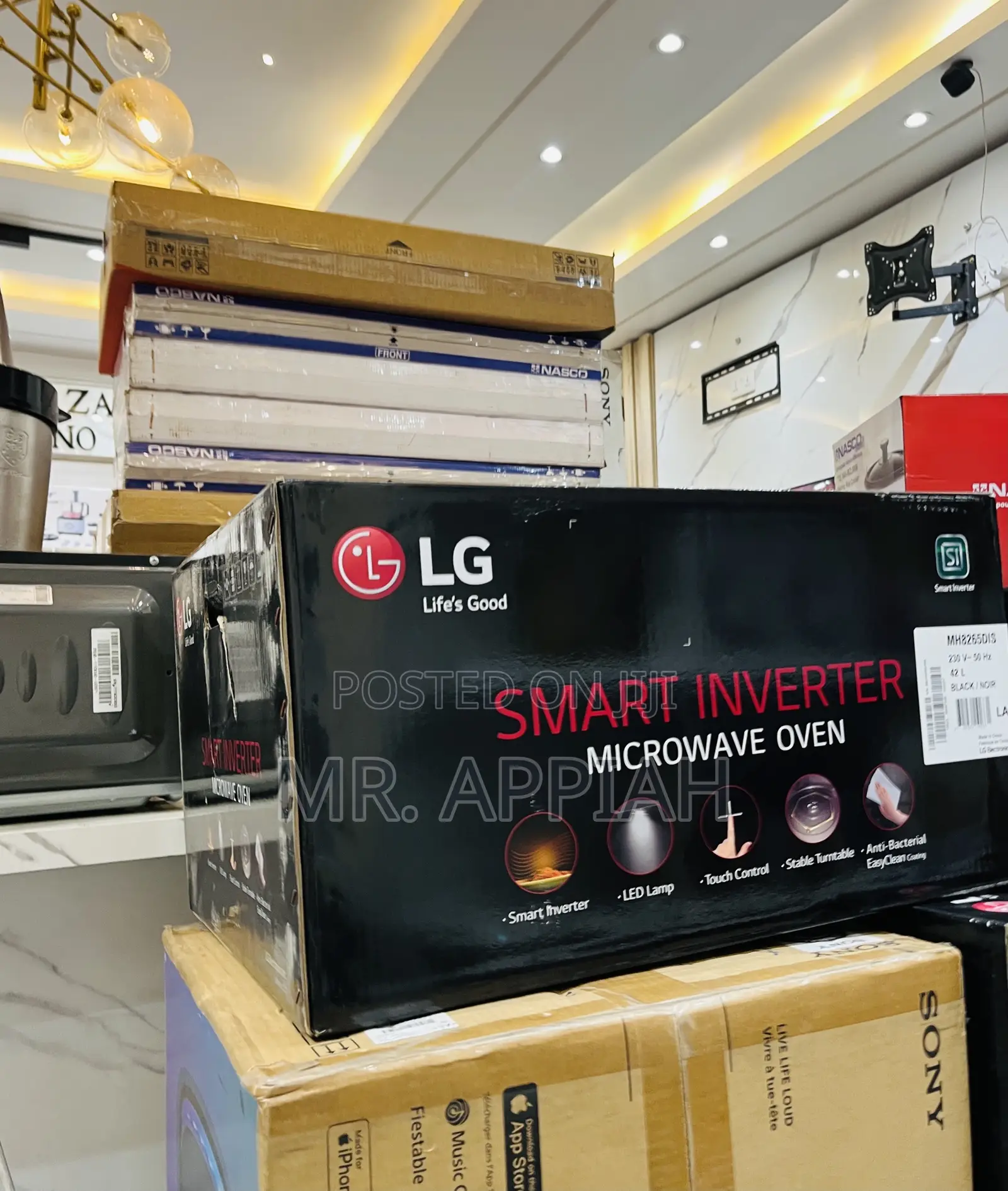 Newly Made Lg Mh8265dis Electric Microwave 