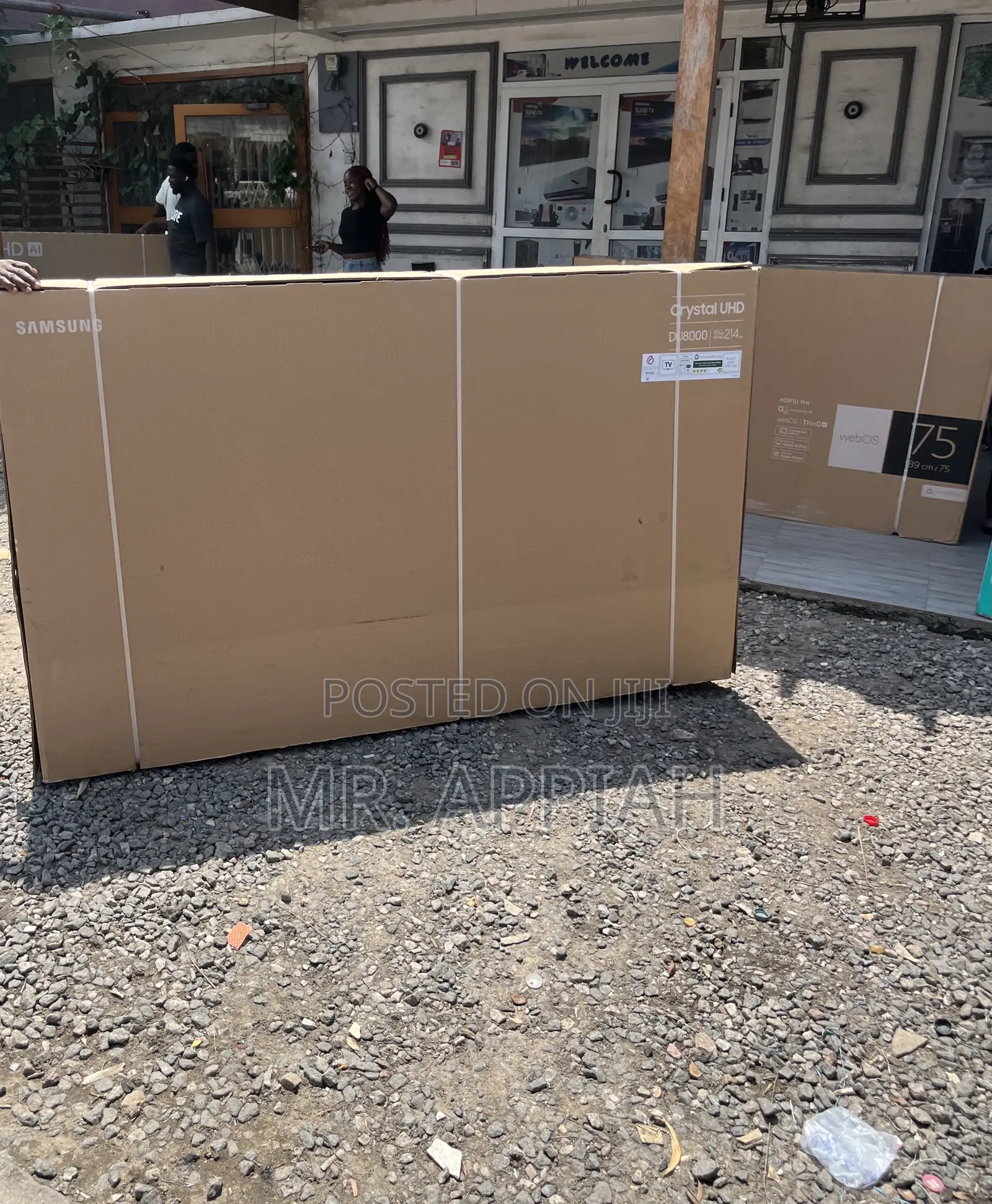 Original Samsung 85du7000 85” Crystal Uhd Smart Tv(2025)