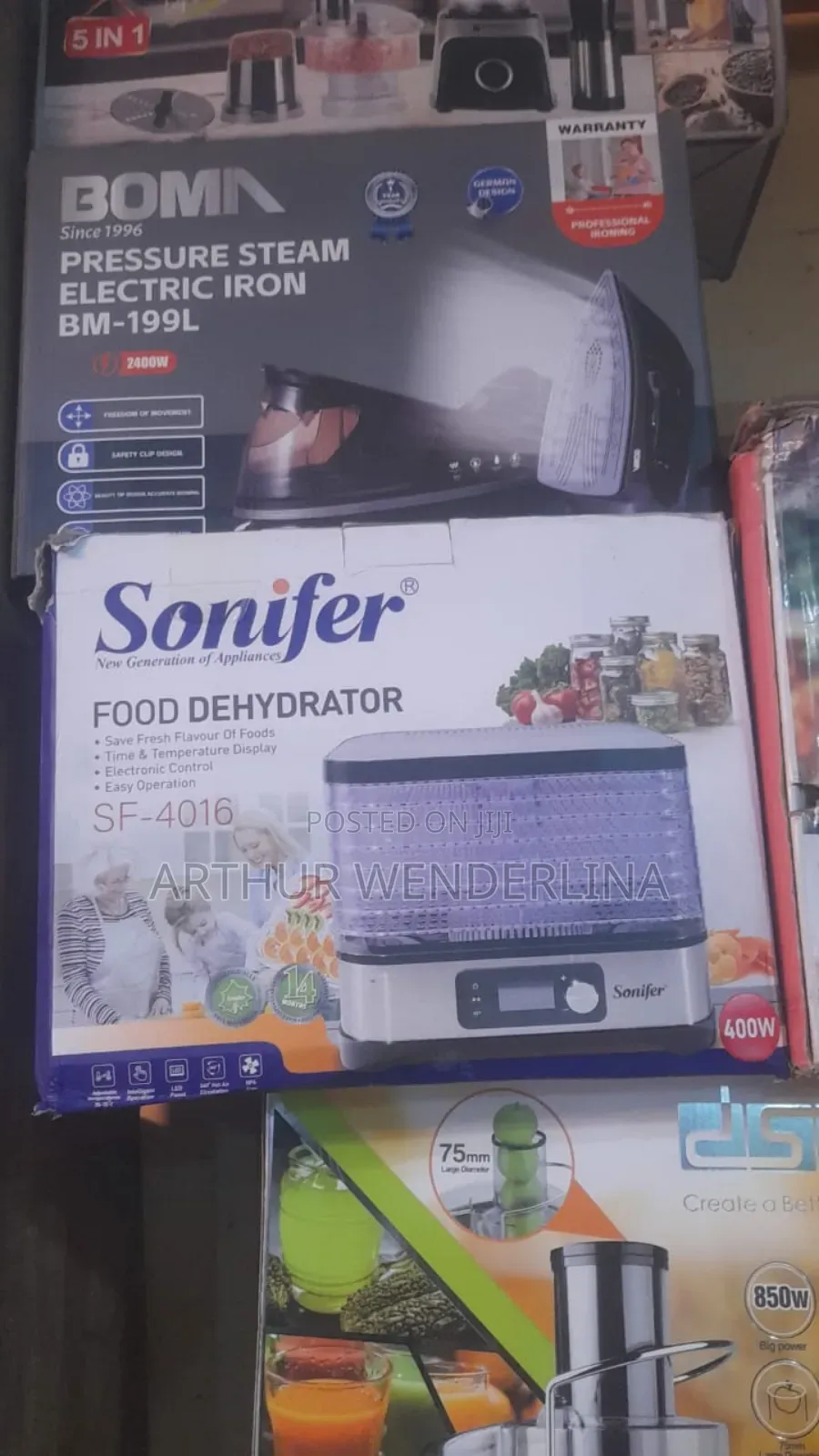 5 Layers Sonifer Electric Food Dehydrator - Sf-4017