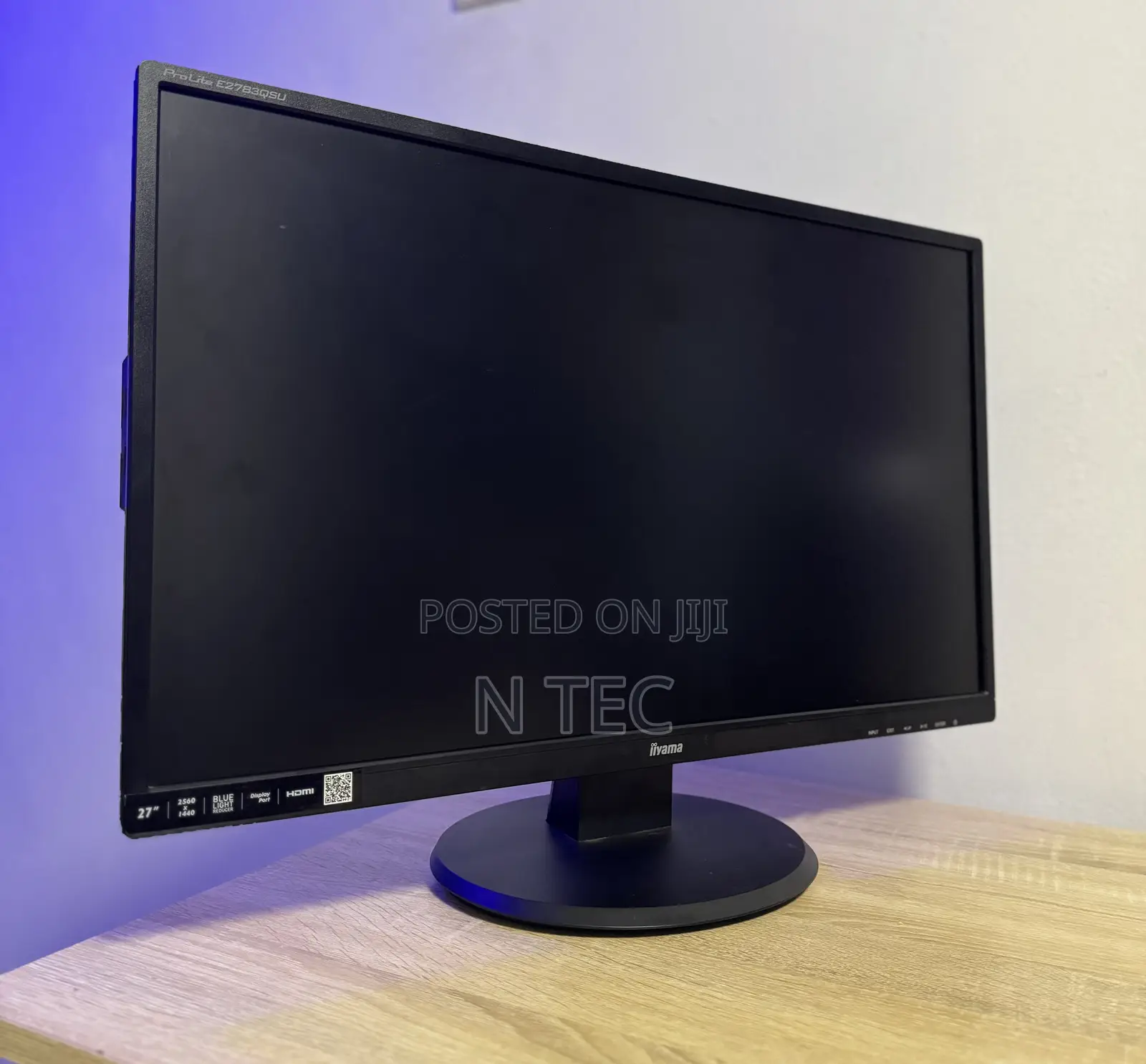 27 Inches Iiyama Prolite QHD Monitor