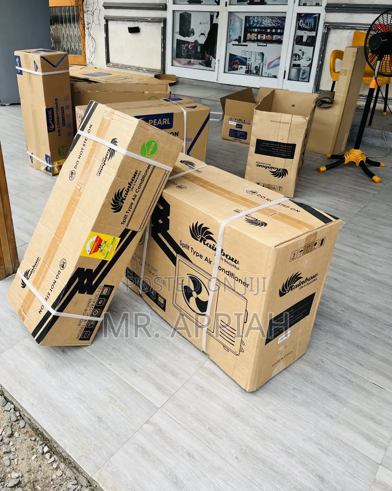 Air Conditioner Non Inverter Rainbow 1.5hp Ac(2025 Model)