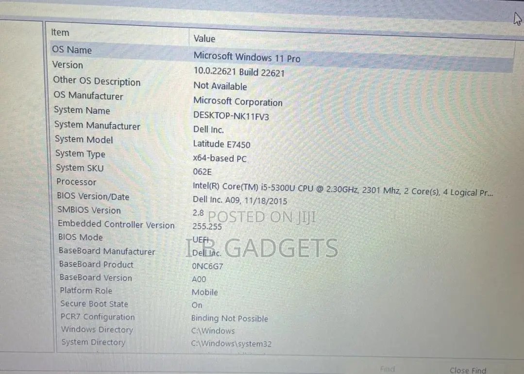 Laptop Dell Latitude 7450 8GB Intel Core i5 SSD 128GB