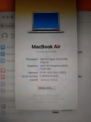 Laptop Apple MacBook Air 2015 8GB Intel Core i5 SSD 128GB