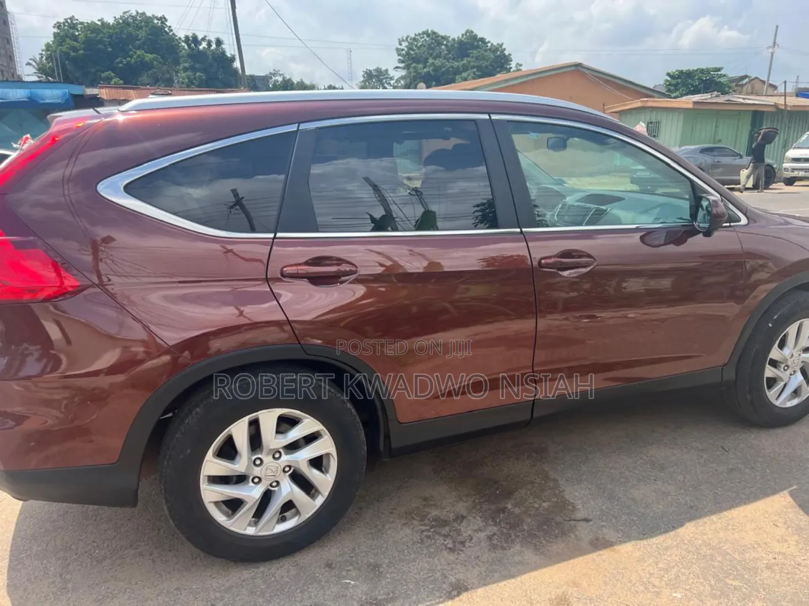 Honda CR-V EX-L 4dr SUV AWD (2.4L 4cyl CVT) 2016 Red