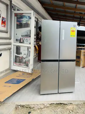 Enjoyable Samsung 4 Doors Sidebyside Grey Fridge