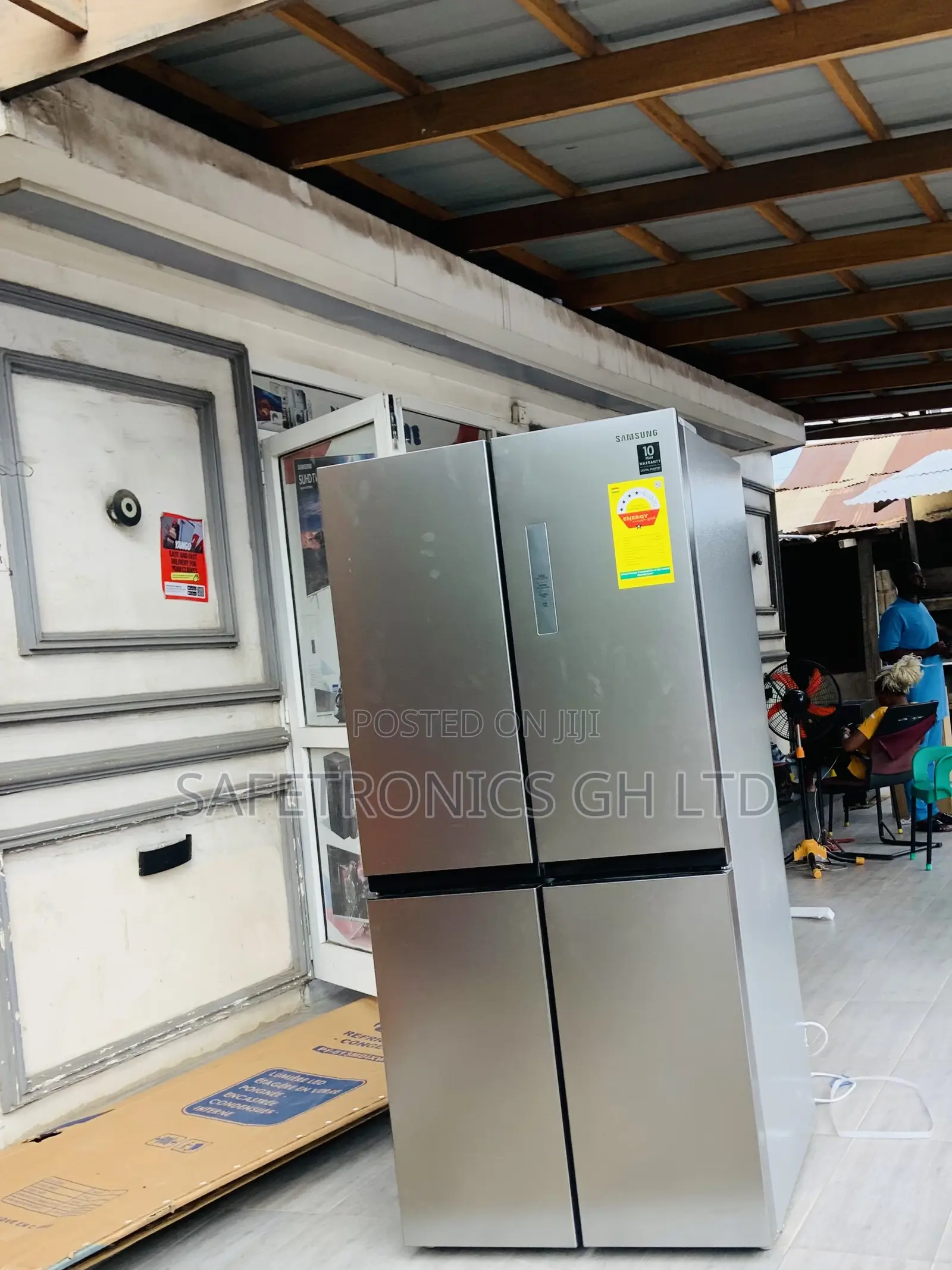 Lastest Grey 4 Doors Samsung Sidebyside New Fridge