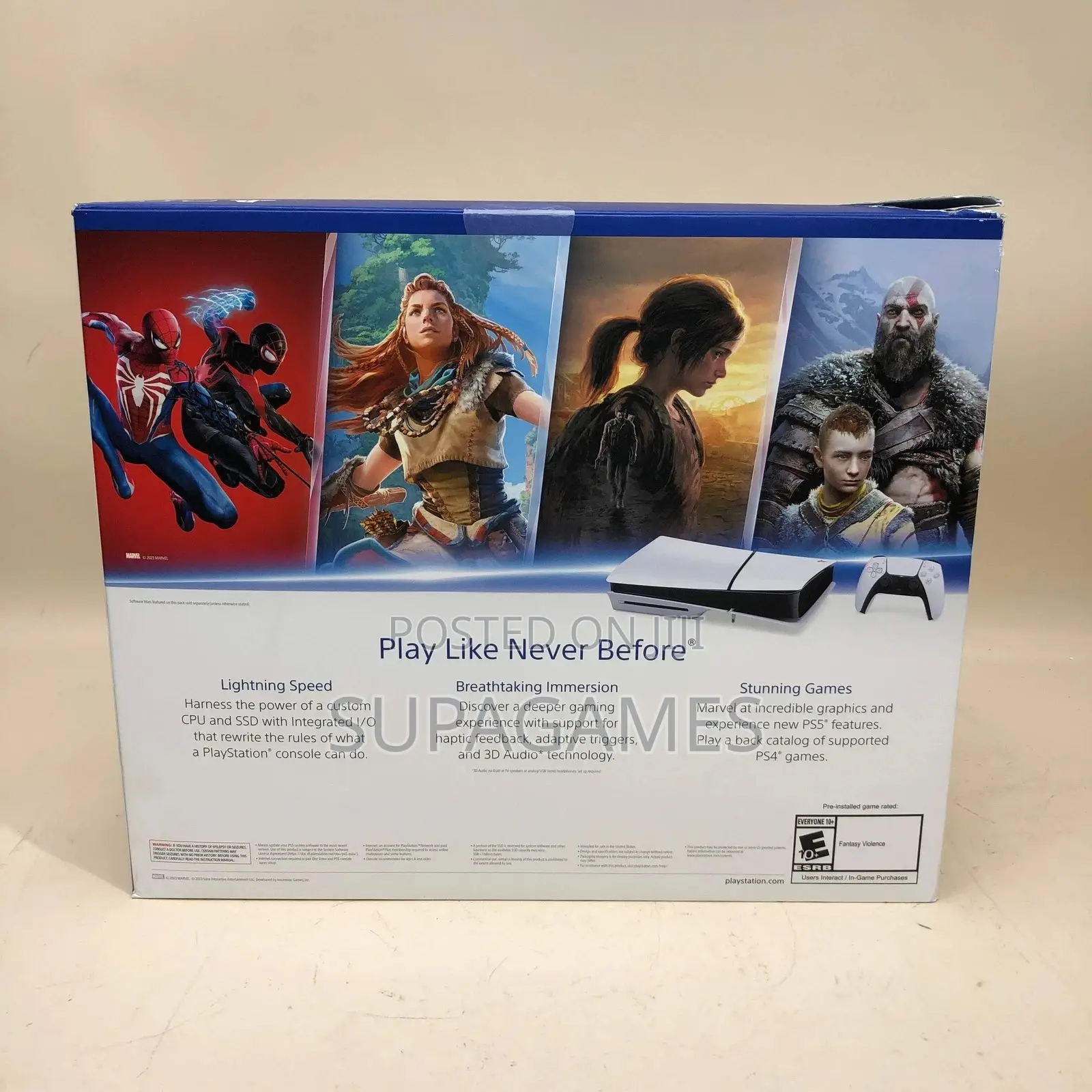 Sony Playstation 5 Slim Disc Edition Ps5 1tb