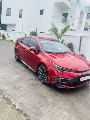 Toyota Corolla SE 2021 Burgundy