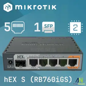 Mikrotik Router Hex S Rb760igs | 5x Gigabit Ethernet
