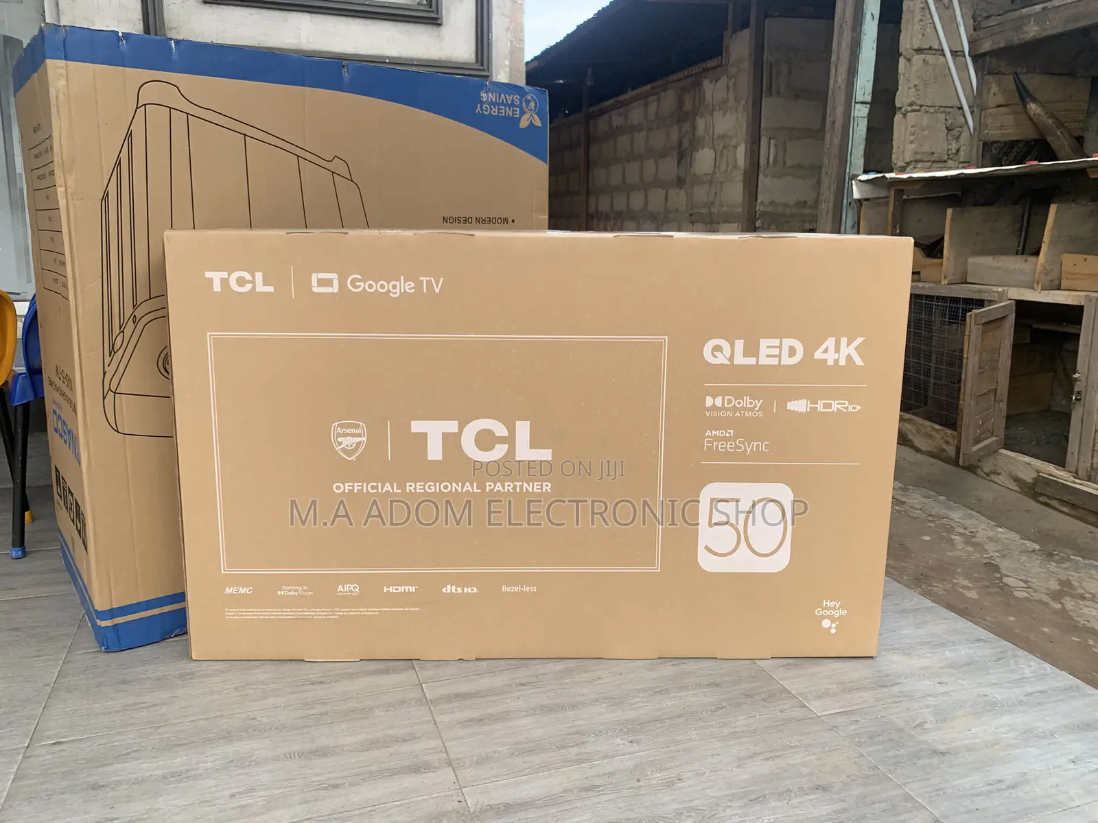 120hz TCL 50” Qled Tv