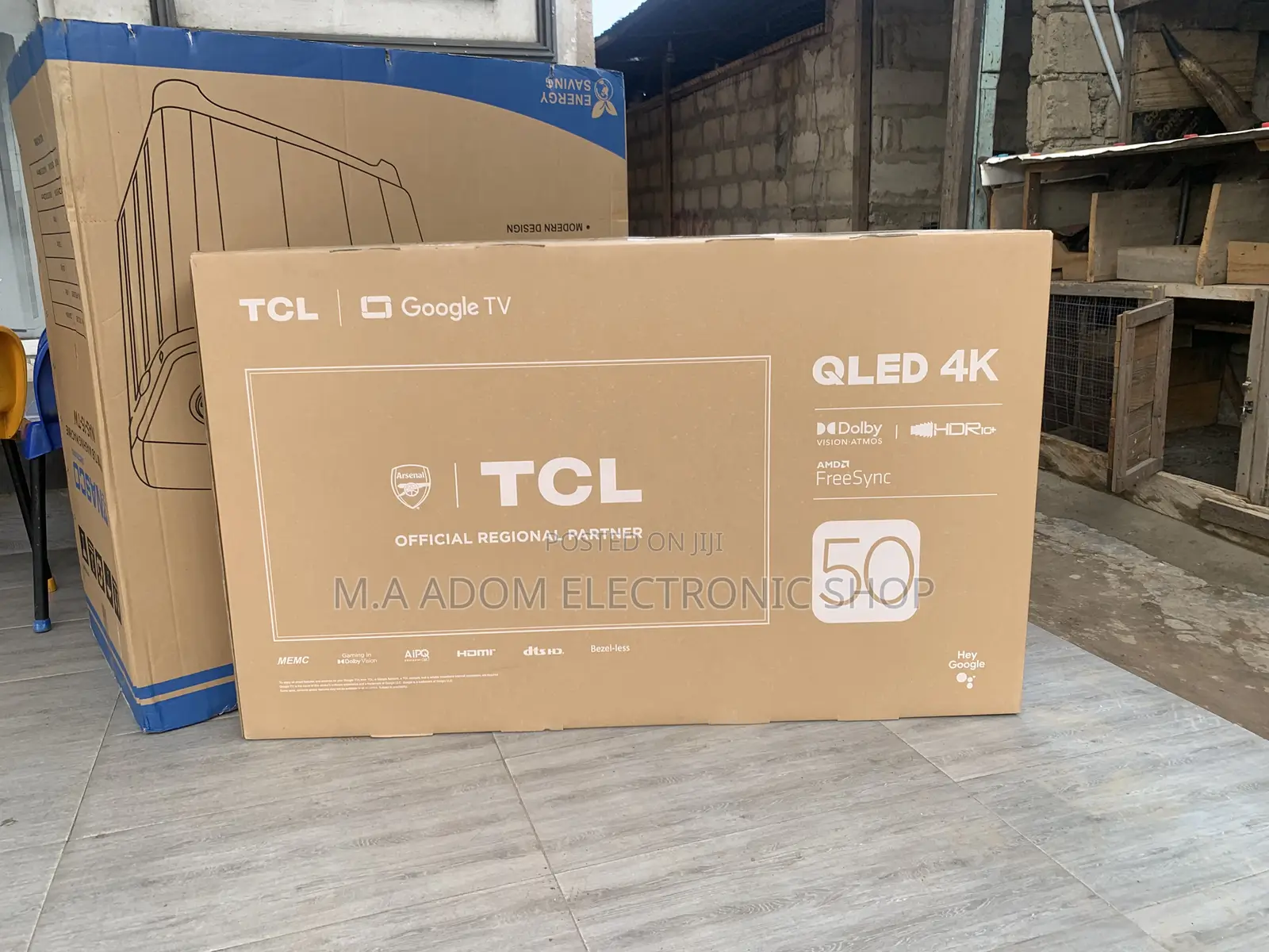 120hz TCL 50” Qled Tv