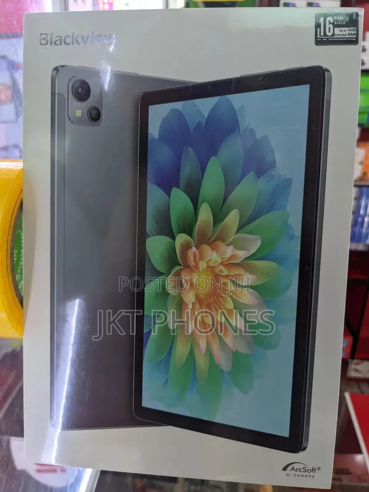 New Blackview Tab 13 128 GB Black