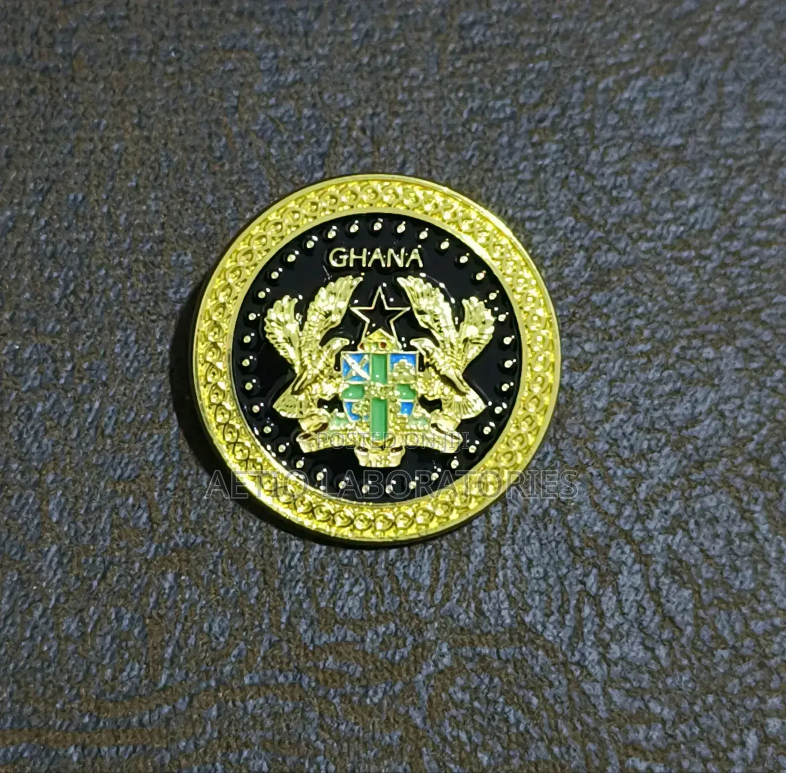 Lapel Pin and Brooches - Coat of Arms, Ghana Flag, Npp, NDC