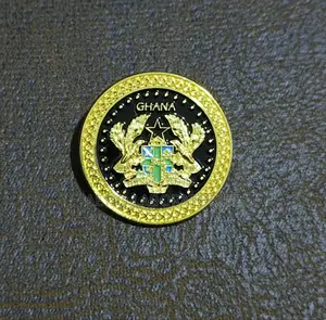 Lapel Pin and Brooches - Coat of Arms, Ghana Flag, Npp, NDC