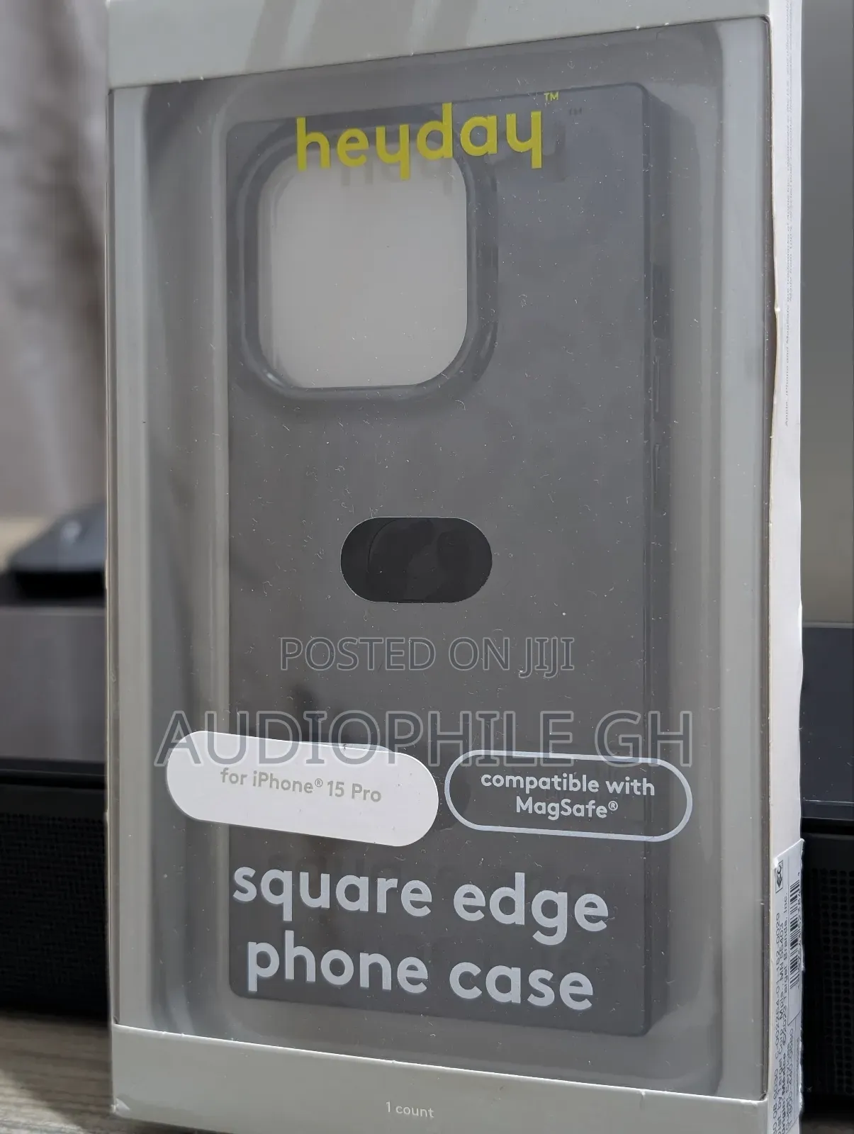 Heyday Apple 15 Pro Square Edge Hard Shell Case