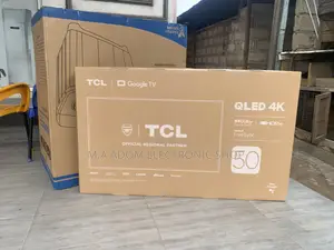 TCL 50” Qled Google Tv With Voices Control Remote