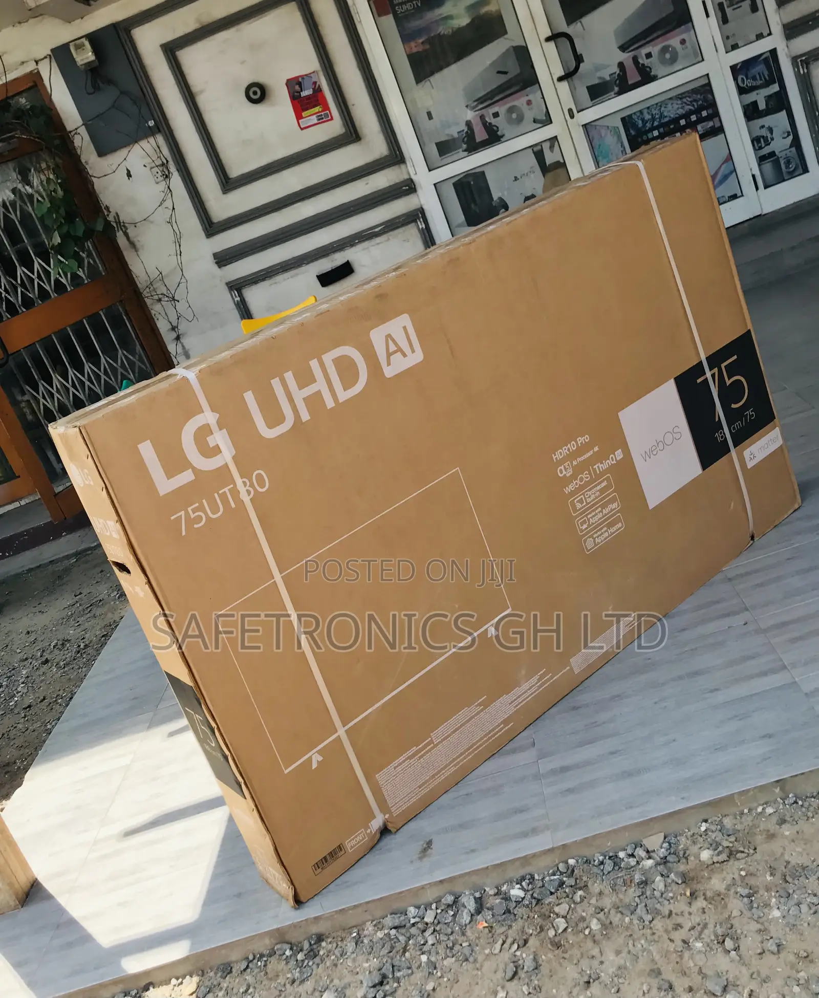 Secure Good 75 Inch Smart Led Uhd Lg Ut80 2024/25 Tv