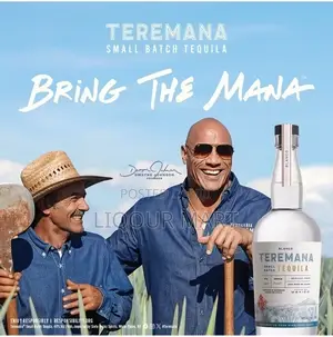 Teremana Blanco Tequila 750ml by Dwayne Johnson 'The Rock'