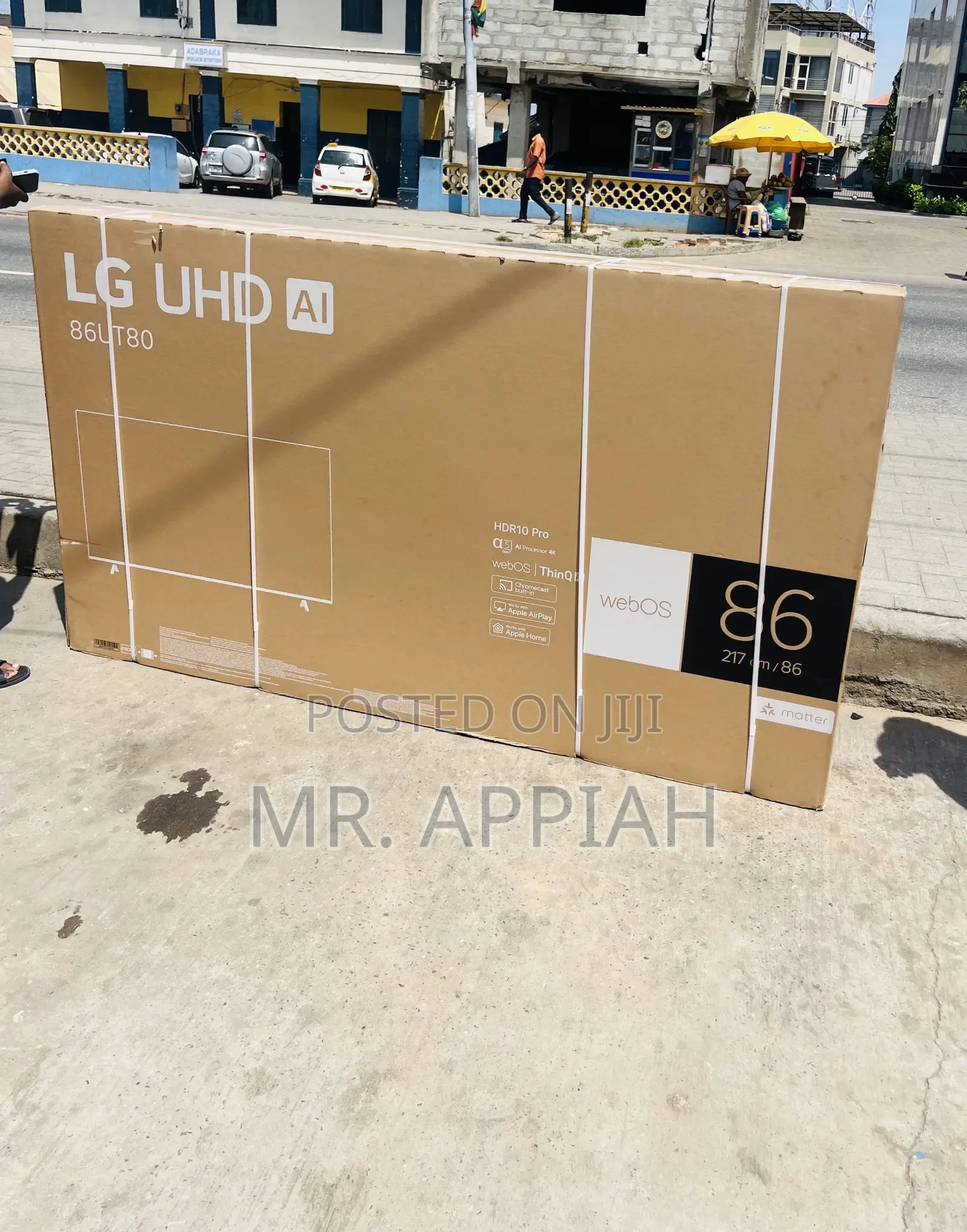 Authentic Samsung 86ut8000 86” Uhd Smart Tv(2025 Model)